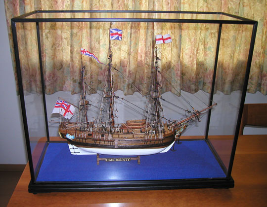 帆船模型用陳列ケース